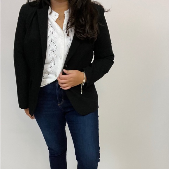 SOLD Vintage white cardigan - Picture 6 of 7